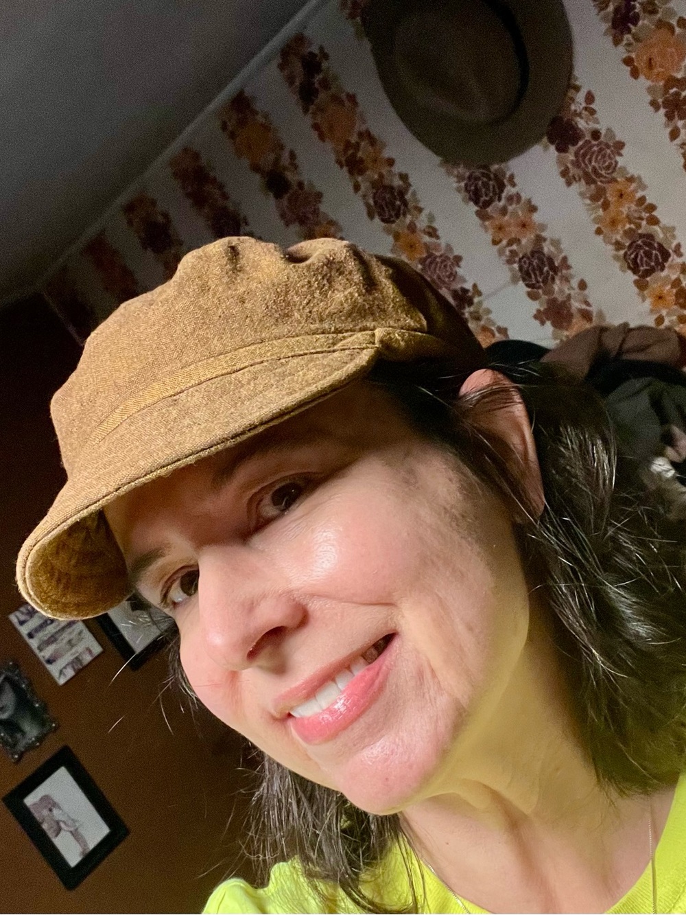 Terracotta Linen Blend Cap - Picture 4 of 6